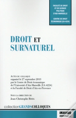 Capa do artigo Droit Et Surnaturel