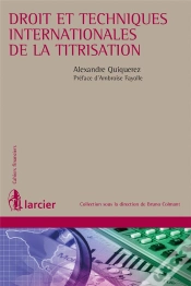 Capa do artigo Droit Et Techniques De La Titrisation Internationale