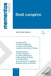 Droit Européen (14e Édition)