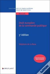 Capa do artigo Droit Européen De La Commande Publique (3e Édition)