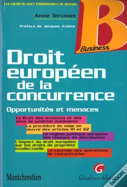 Capa do artigo Droit Europeen De La Concurrence , Opportunites Et Menaces