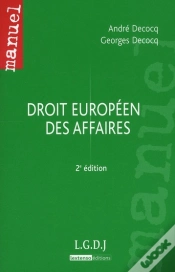 Capa do artigo Droit Europeen Des Affaires. 2e Edition