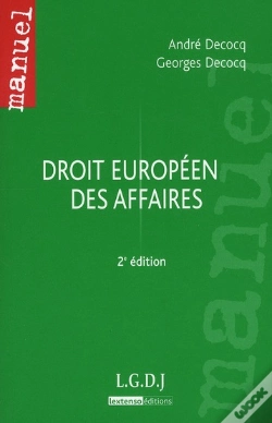 Capa do artigo Droit Europeen Des Affaires. 2e Edition