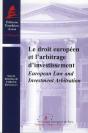 Droit Europeen Et L'Arbitrage D'Investis - Preview