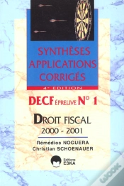 Capa do artigo Droit Fiscal 2000-2001