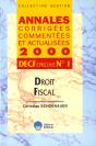 Droit Fiscal Decf 1 2000 - Preview