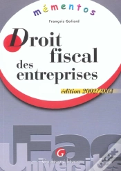 Capa do artigo Droit Fiscal Des Entreprises ; Edition 2002-2003