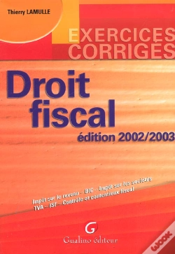 Capa do artigo Droit Fiscal ; Edition 2002-2003
