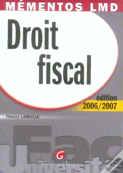 Capa do artigo Droit Fiscal (Édition 2006-2007)
