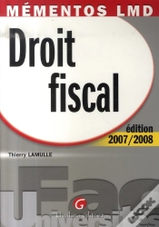 Capa do artigo Droit Fiscal (Édition 2007-2008)