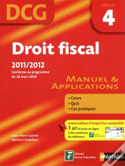 Capa do artigo Droit Fiscal Epreuve 4 Dcg Eleve 2011/2012