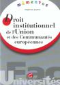 Droit Institutionnel De L'Union Et Des Communautes Europeennes - Preview