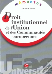 Capa do artigo Droit Institutionnel De L