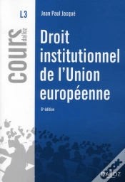 Capa do artigo Droit Institutionnel De L