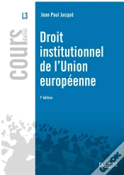 Capa do artigo Droit Institutionnel De L