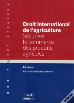 Capa do artigo Droit International De L'Agriculture ; Sécuriser Le Commerce Des Produits Agricoles