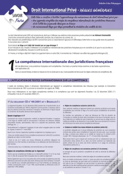 Capa do artigo Droit International Privé, Règles Générales