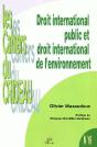 Droit International Public Et Droit International De L'Environnement - Preview