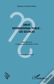 Capa do artigo Droit International Public : Les Sources ; Notes De Cours À L
