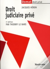 Droit Judiciaire Privé (3e Édition)