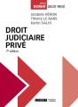 Droit Judiciaire Privé (7e Édition) - Preview
