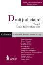Droit Judiciaire. T2. Manuel De Procedure Civile - Preview
