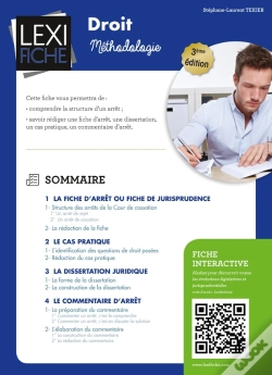 Capa do artigo Droit Methodologie