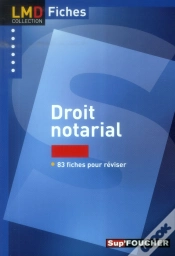 Capa do artigo Droit Notarial ; 83 Fiches Pour Réviser (2e Édition)