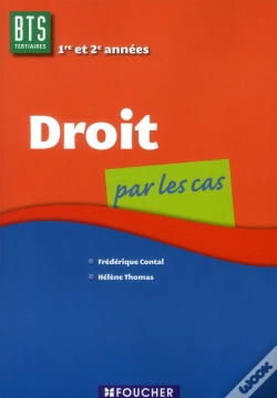 Capa do artigo Droit Par Les Cas ; Bts Tertiaire