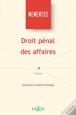 Capa do artigo Droit Pénal Des Affaires. 6e Éd.