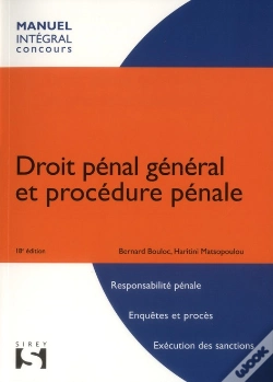 Capa do artigo Droit Pénal Et Procédure Pénale (18e Édition)