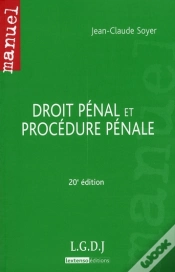Capa do artigo Droit Pénal Et Procedure Pénale (20e Édition)