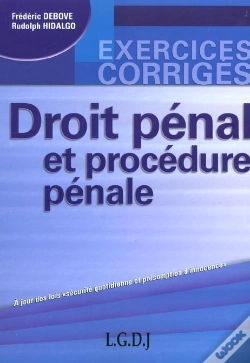 Capa do artigo Droit Penal Et Procedure Penale ; Exercices Corriges
