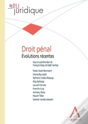 Capa do artigo Droit Pénal : Évolutions Récentes