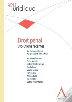 Capa do artigo Droit Pénal : Évolutions Récentes
