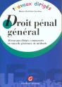 Droit Penal General ; 10 Travaux Diriges Commentes Et Conseils Generaux De Methode - Preview