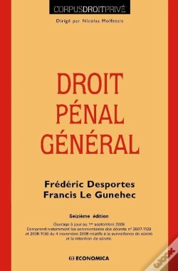 Capa do artigo Droit Pénal Général (16e Édition)