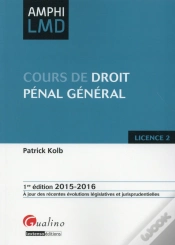 Capa do artigo Droit Penal General 2015-2016