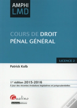 Capa do artigo Droit Penal General 2015-2016
