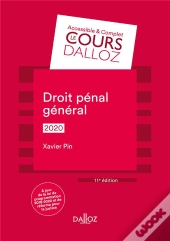 Droit Penal General 2020 - 11e Ed.