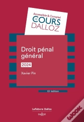 Droit Penal General 2024. 15e Ed.