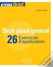 Capa do artigo Droit Pénal Général - 26 Exercices D