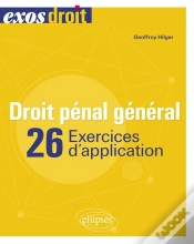 Capa do artigo Droit Pénal Général ; 26 Exercices D
