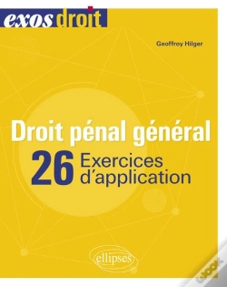 Capa do artigo Droit Pénal Général ; 26 Exercices D'Applications