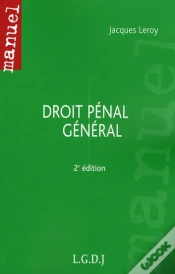 Capa do artigo Droit Pénal Général (2e Édition)