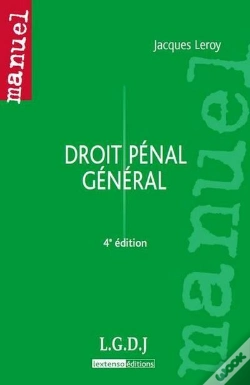 Capa do artigo Droit Penal General, 4eme Edition