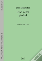 Capa do artigo Droit Pénal Général (5e Édition)