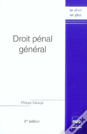 Droit Pénal Général (6e Édition)