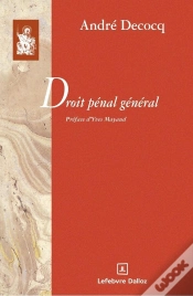 Capa do artigo Droit Pénal Général