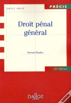 Capa do artigo Droit Pénal Général (Édition 2011)